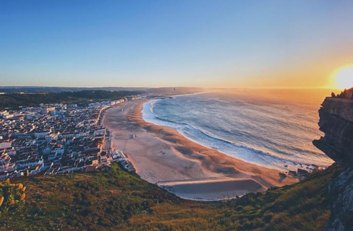 Ocean Lookout Daire Nazaré Dış mekan fotoğraf
